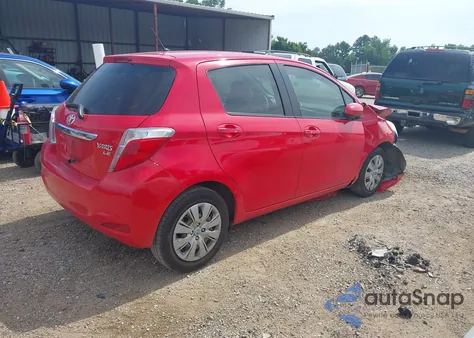 2013 Toyota Yaris from USA, damaged, VIN JTDKTUD37DD543498